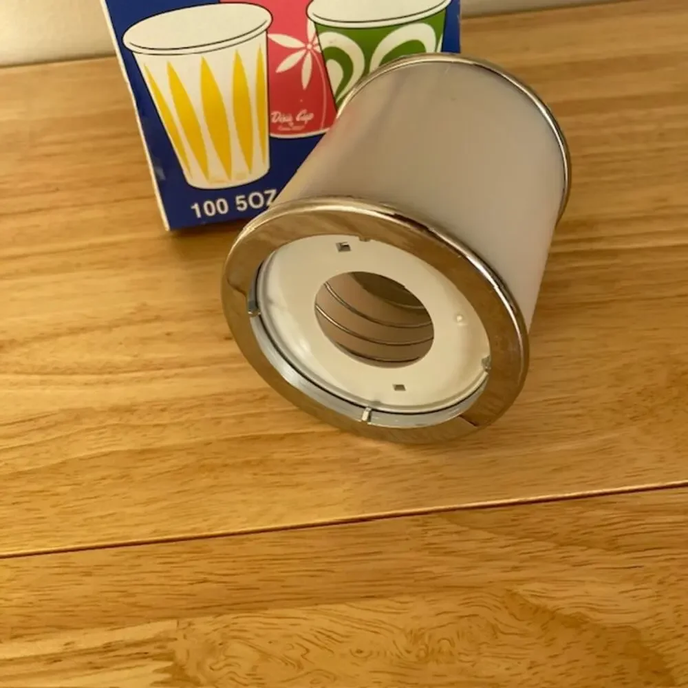 Dixie Disposable Paper Cup Dispenser for 5oz Cups & Box of 100 Cups